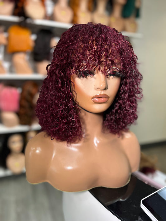 Curly Bangs