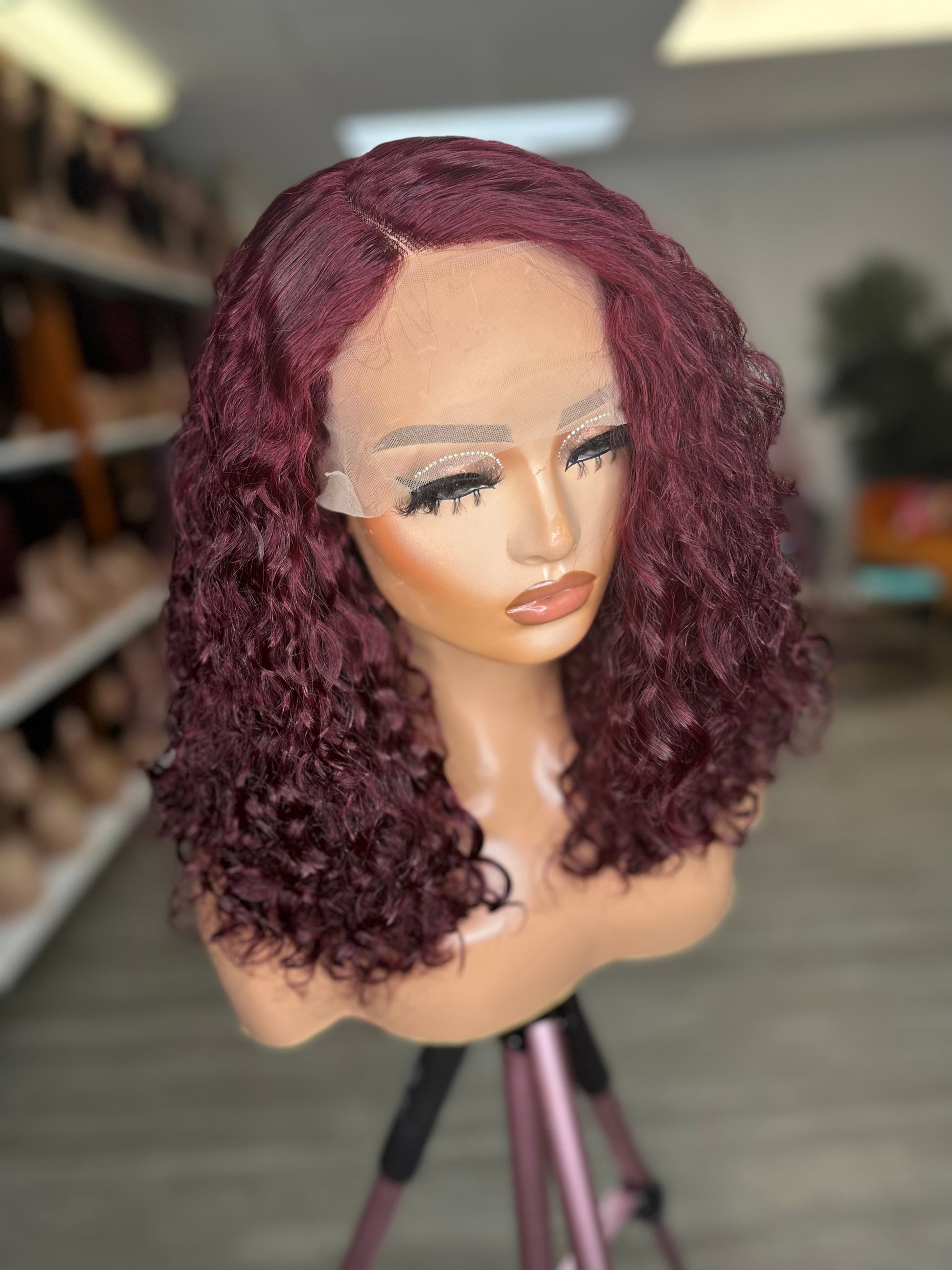 Jmkshair Virgin Hair Wig - New Pixie Curls-JMK Hair & Braided Wigs-