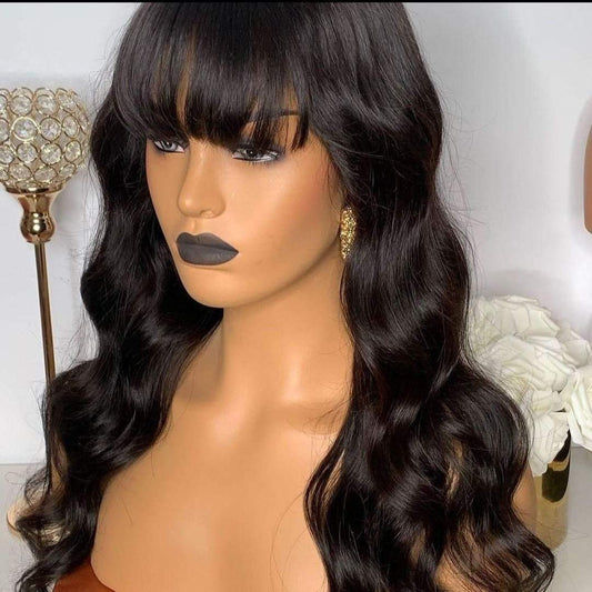 Jmkshair Virgin Hair Wig - Brianna-JMK Hair & Braided Wigs-beautiful wigs,bone straight,closure wigs,double drawn wigs,durable wig,frontal wigs,good hair,handmadewig,handmadewigs,human hair wig,human hair wigs,quality hair,Short wig,vietnamese hair,virgin hair,virgin hair wig,virgin hair wigs,wigs