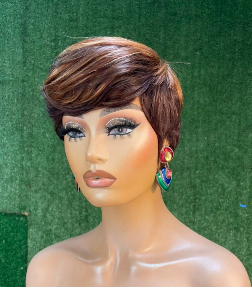 Jmkshair virgin hair - JCut Pixie Cuts-JMK Hair & Braided Wigs-