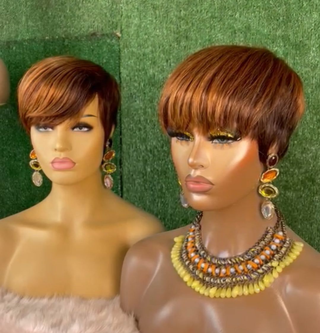 Jmkshair virgin hair - JCut Pixie Cuts-JMK Hair & Braided Wigs-