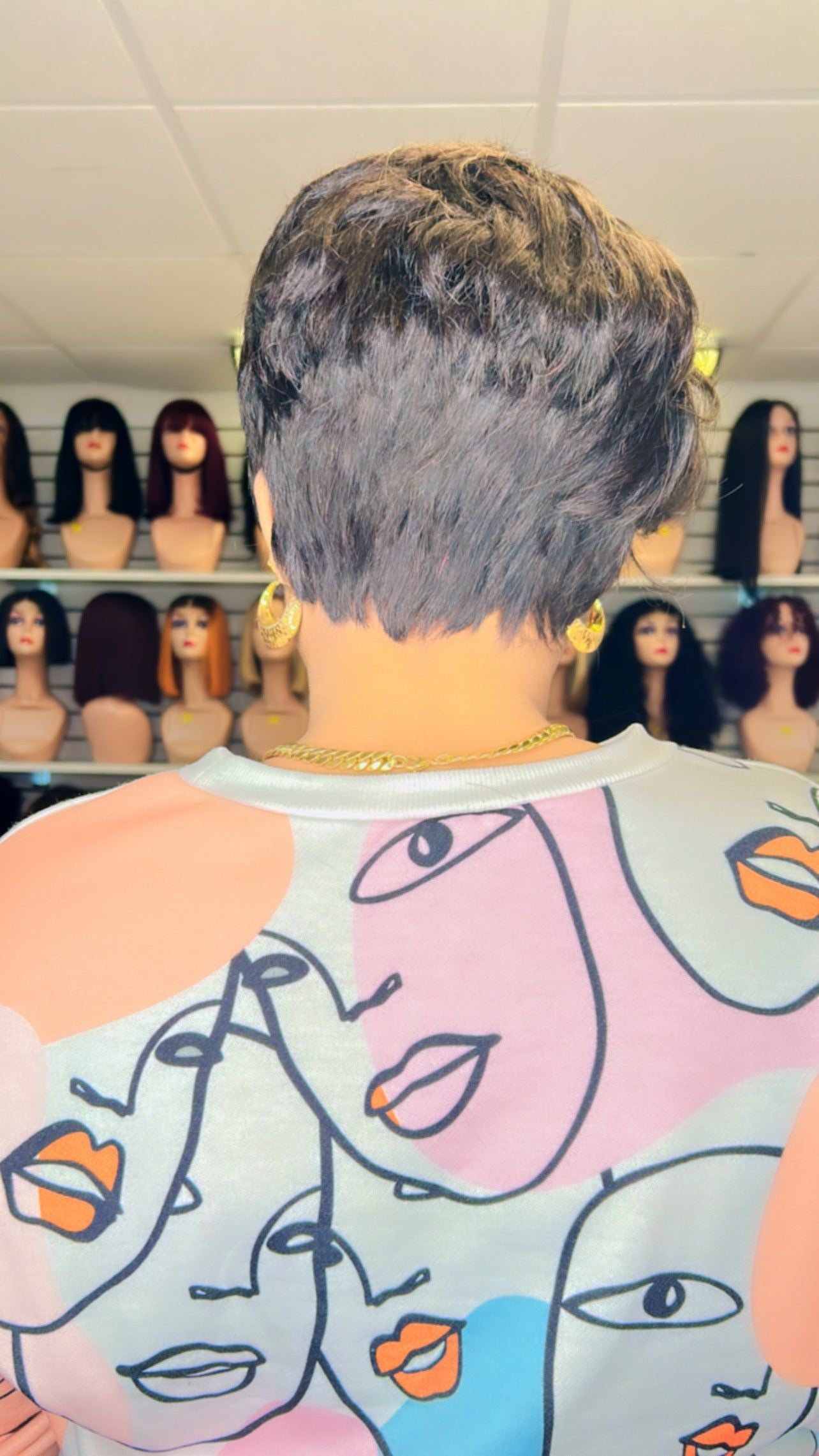 Jmkshair Virgin hair - Andrian Cut Glueless wig-JMK Hair & Braided Wigs-