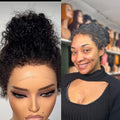 New HD Curly Edges 360 wig