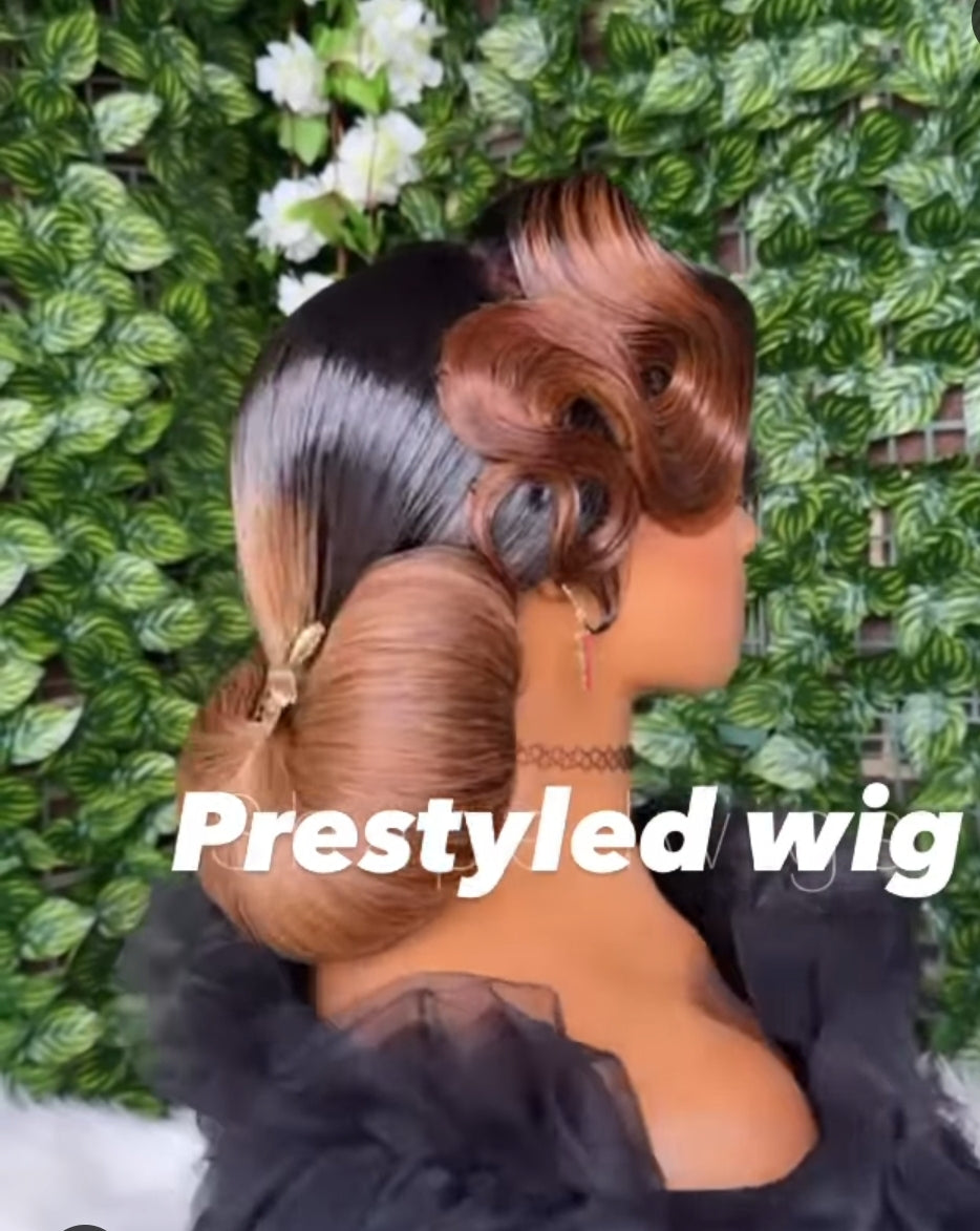 Our Lastest Luxury Prestyled Glueless Wig