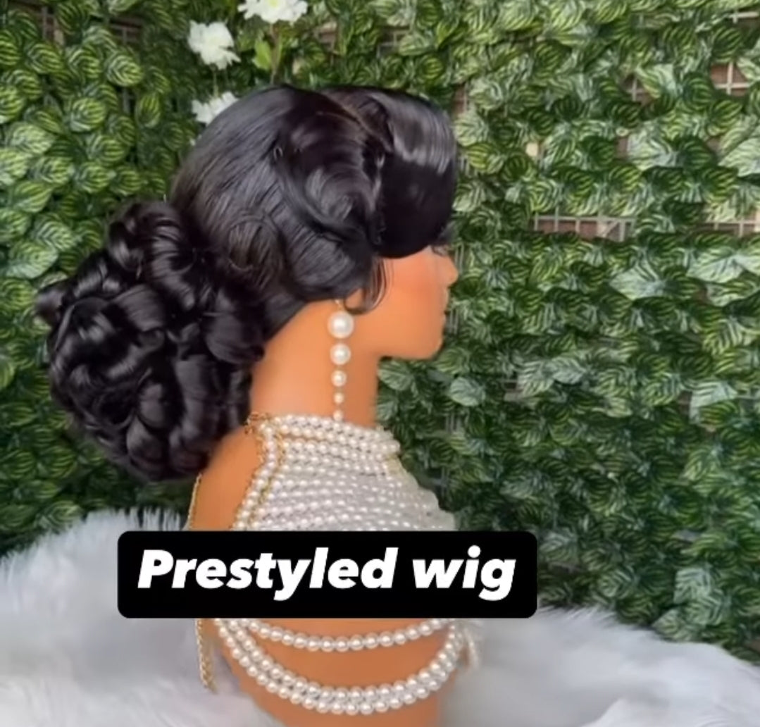 Our Lastest Luxury Prestyled Glueless Wig