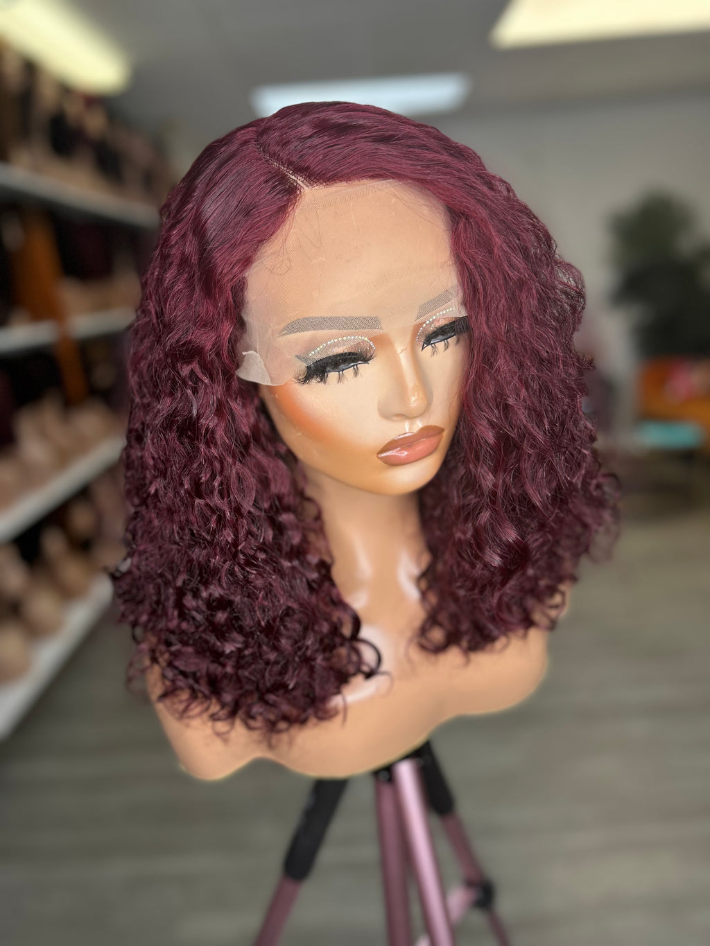 Jmkshair Virgin Hair Wig - New Pixie Curls-JMK Hair & Braided Wigs-