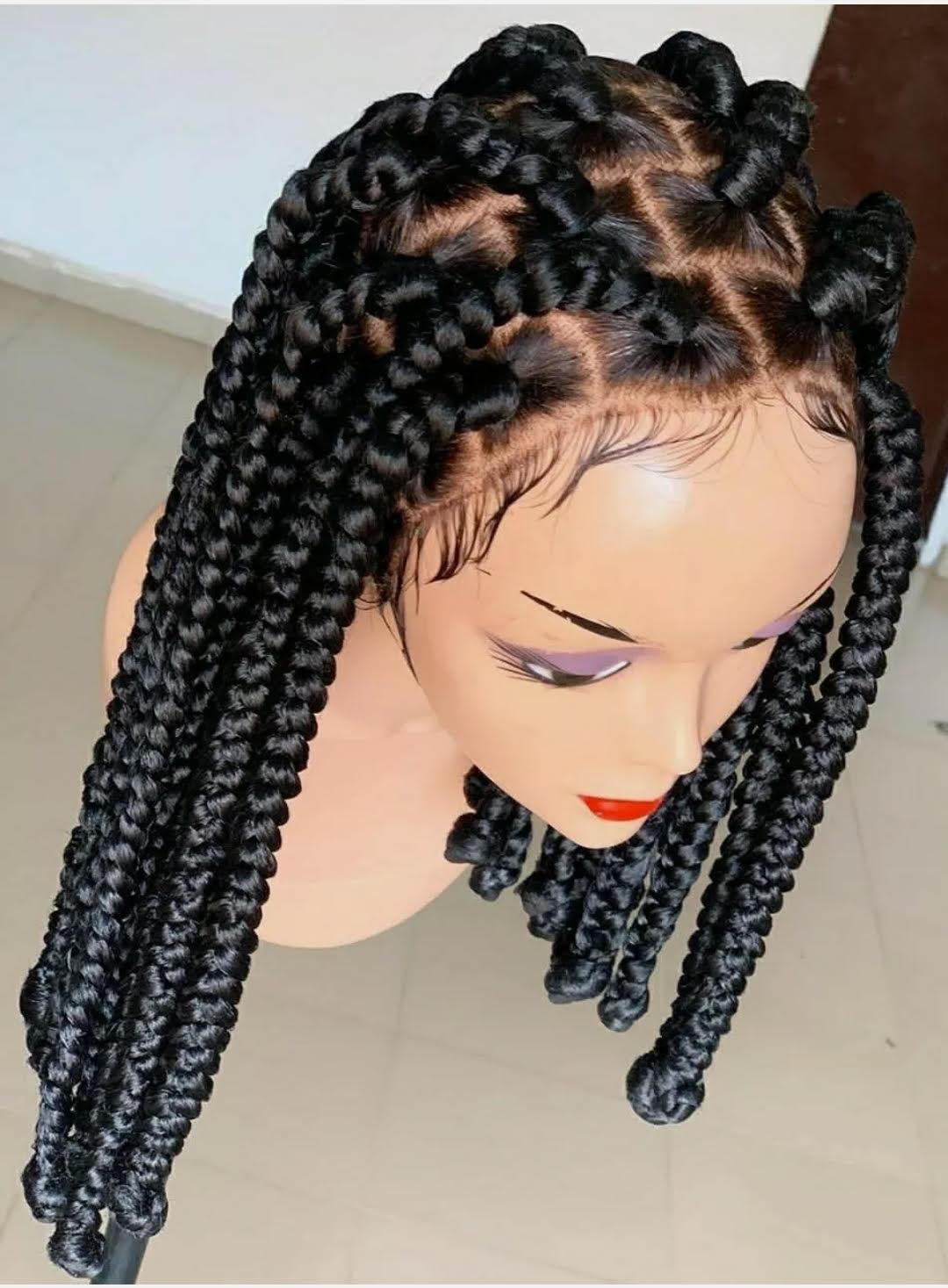 Jmkshair - Ayomi-JMKHAIR BRAIDEDWIGS-african braidedwigs,braided hair,braidedwig,Braidedwig with closure,braidedwig with frontal,braidedwigs,braidswig,cornrow wig,cornrowwigs,custom hand made wigs,frontal wigs,handmadewig