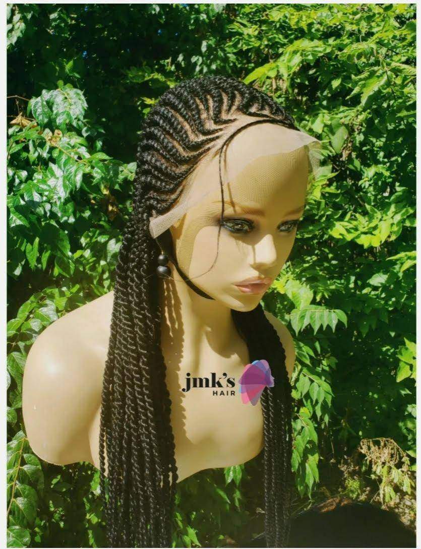 Jmkshair - Amaka-JMKHAIR BRAIDEDWIGS-african braidedwigs,braided hair,braidedwig,Braidedwig with closure,braidedwig with frontal,braidedwigs,braidswig,cornrow wig,cornrowwigs,custom hand made wigs,frontal wigs,handmadewig