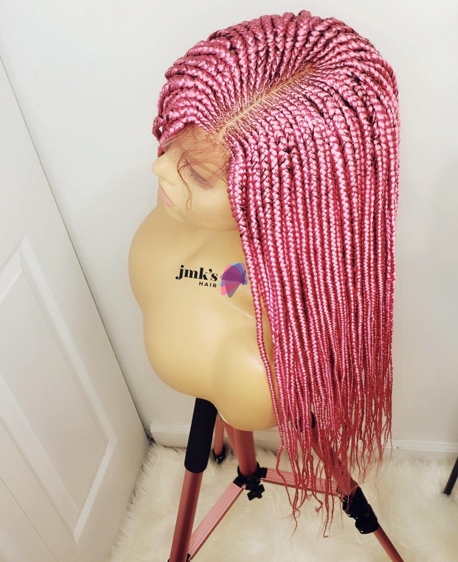 Jmkshair - Abiola-JMKHAIR BRAIDEDWIGS-african braidedwigs,braided hair,braidedwig,Braidedwig with closure,braidedwig with frontal,braidedwigs,braidswig,cornrow wig,cornrowwigs,custom hand made wigs,frontal wigs,handmadewig