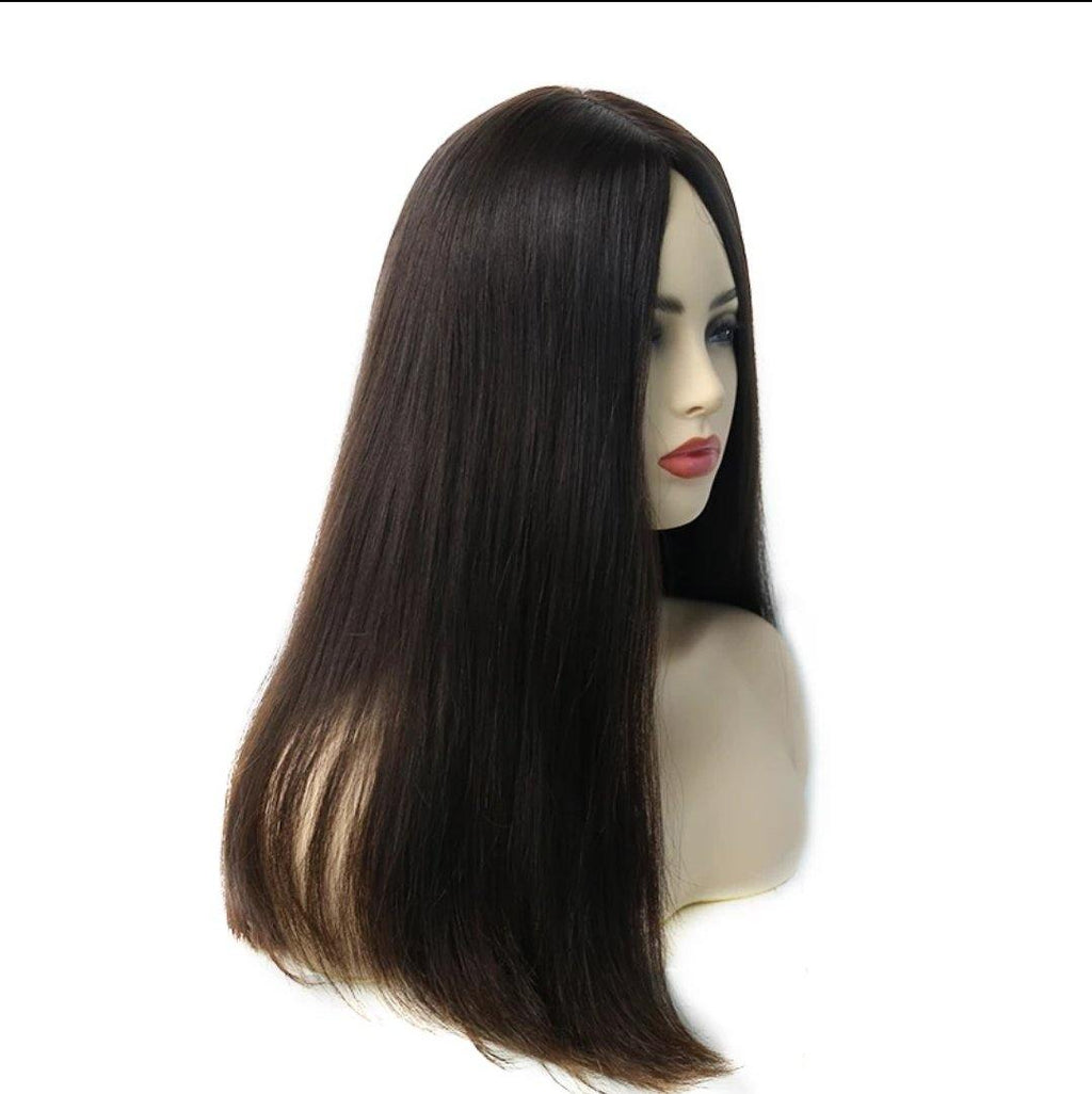 Jmkshair Virgin Hair Wig - Amazing Straight-JMK Hair & Braided Wigs-beautiful wigs,bone straight,closure wigs,double drawn wigs,durable wig,frontal wigs,good hair,handmadewig,handmadewigs,human hair wig,human hair wigs,quality hair,Short wig,vietnamese hair,virgin hair,virgin hair wig,virgin hair wigs,wigs