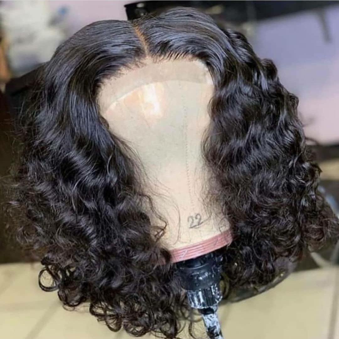 Jmkshair Virgin Hair Wig - Amazing Bouncy Curls-JMKHAIR BRAIDEDWIGS-beautiful wigs,bone straight,closure wigs,double drawn wigs,durable wig,frontal wigs,good hair,handmadewig,handmadewigs,human hair wig,human hair wigs,quality hair,Short wig,vietnamese hair,virgin hair,virgin hair wig,virgin hair wigs,wigs