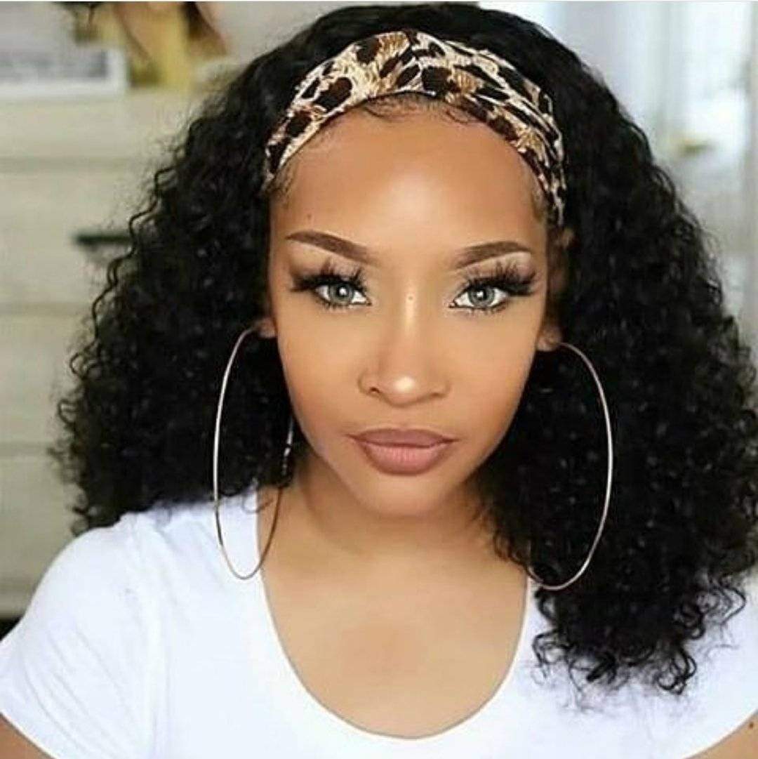 Jmkshair Virgin hair wig - HeadBandwig-JMK Hair & Braided Wigs-