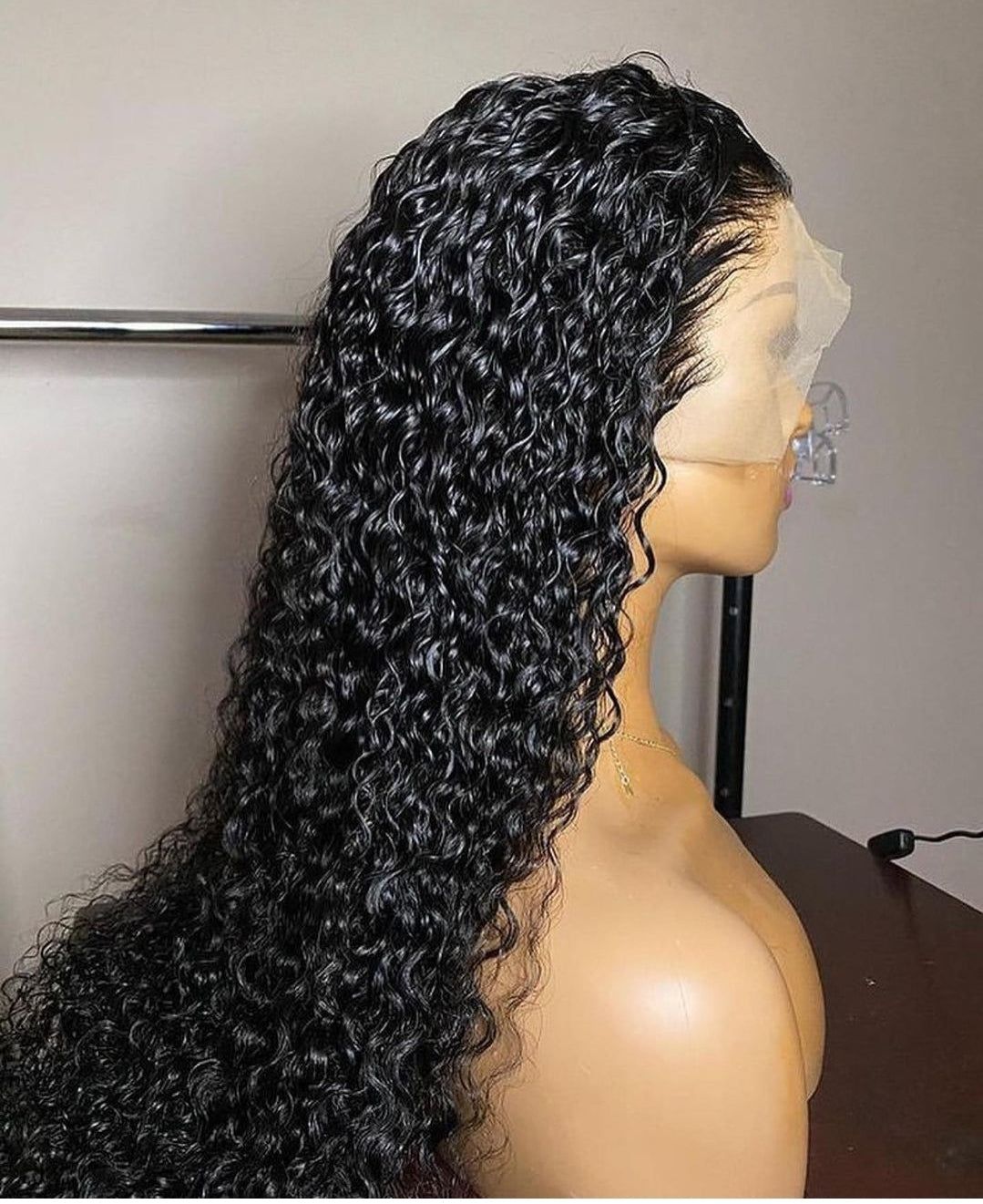 Jmkshair Virgin hair Wig - Luxury Deep wave Wig-JMK Hair & Braided Wigs-
