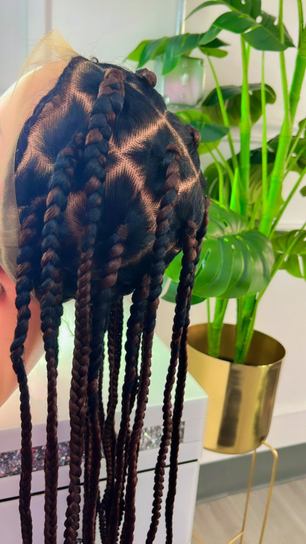 Jmkshair  - Jumbo Knotless braidswig-JMK Hair & Braided Wigs-