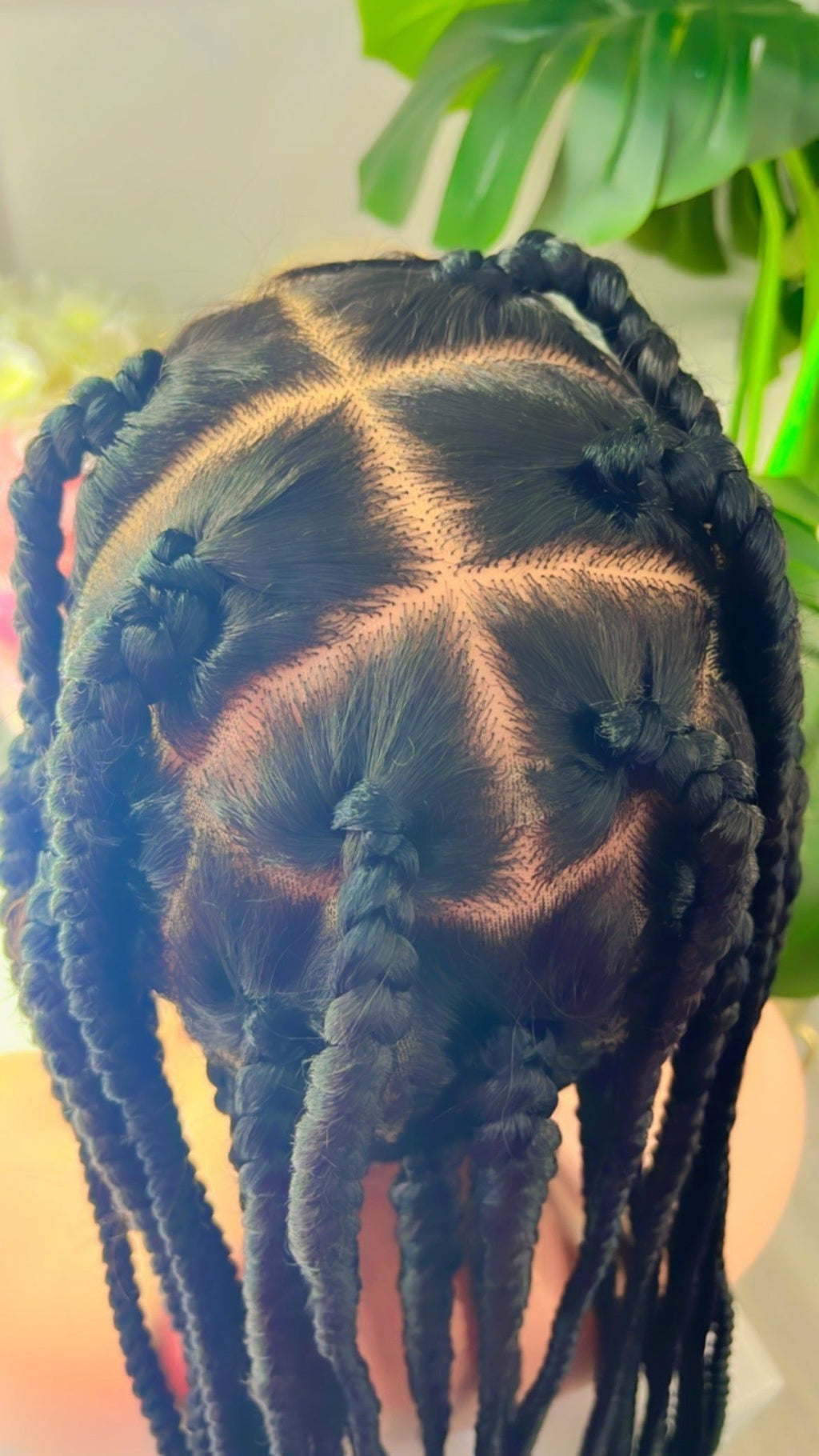 Jmkshair  - Jumbo Knotless braidswig-JMK Hair & Braided Wigs-