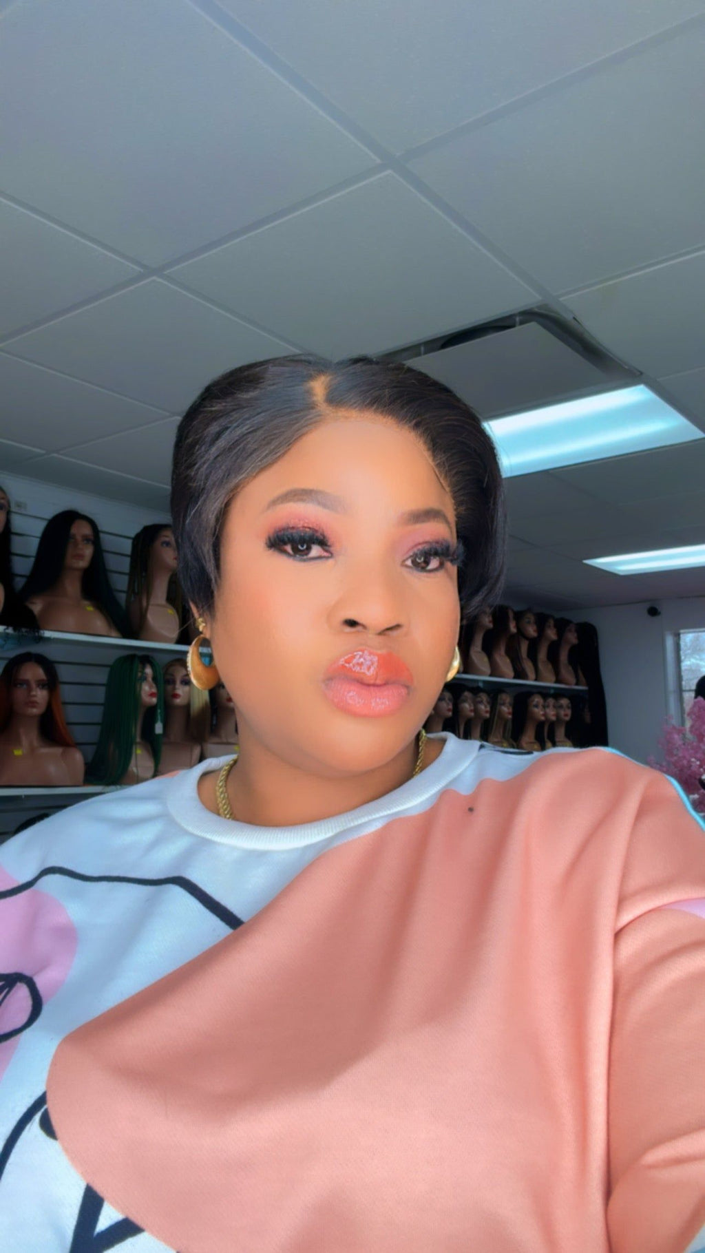 Jmkshair Virgin hair - Andrian Cut Glueless wig-JMK Hair & Braided Wigs-