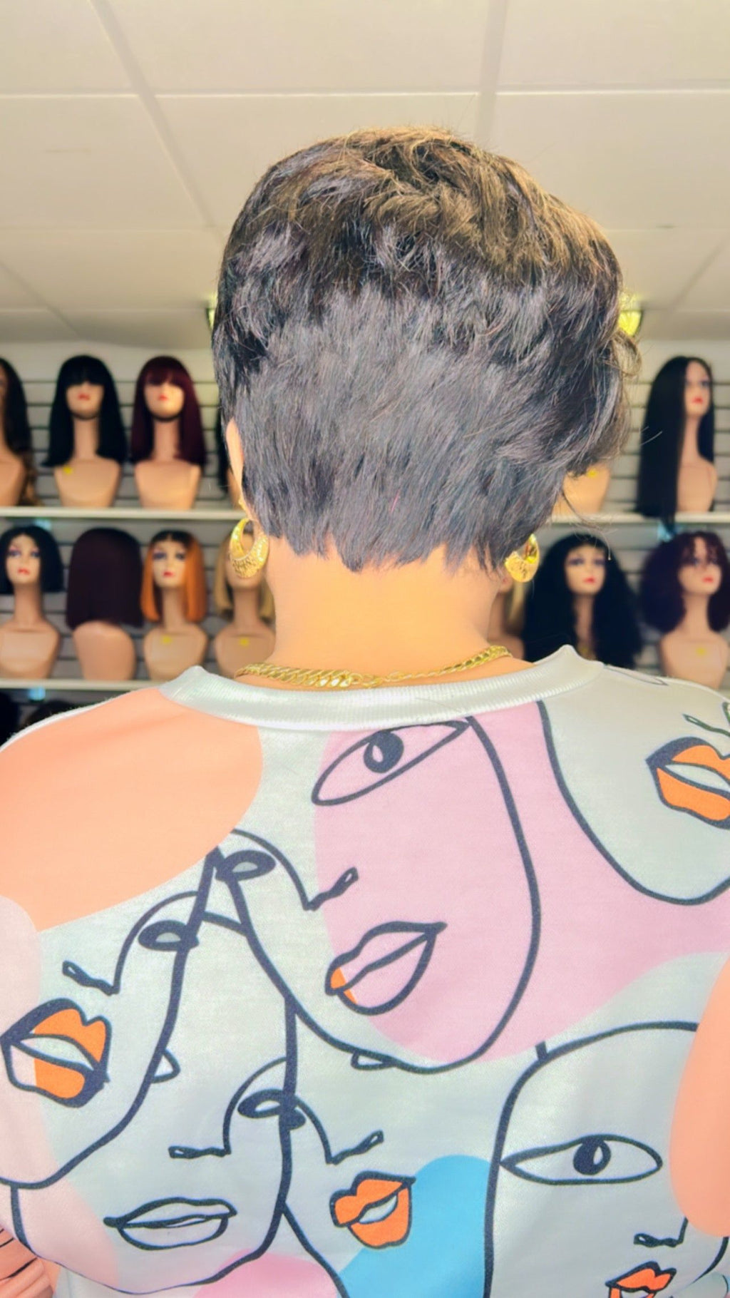 Jmkshair Virgin hair - Andrian Cut Glueless wig-JMK Hair & Braided Wigs-