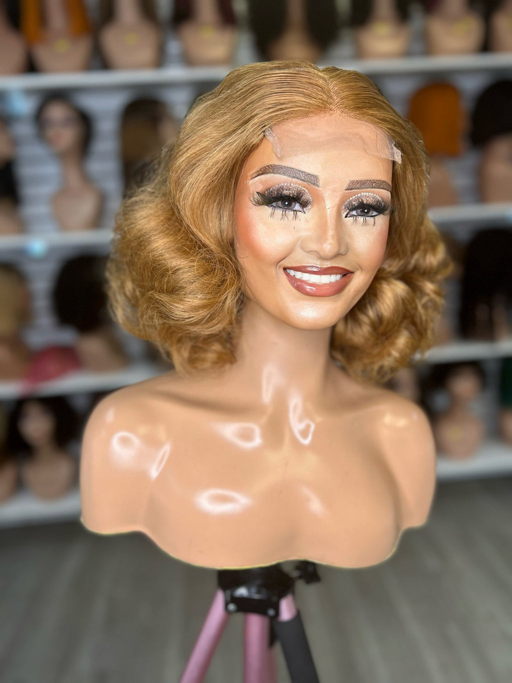 Jmkshair virginhair - luxury Signature Bounce wig-JMK Hair & Braided Wigs-