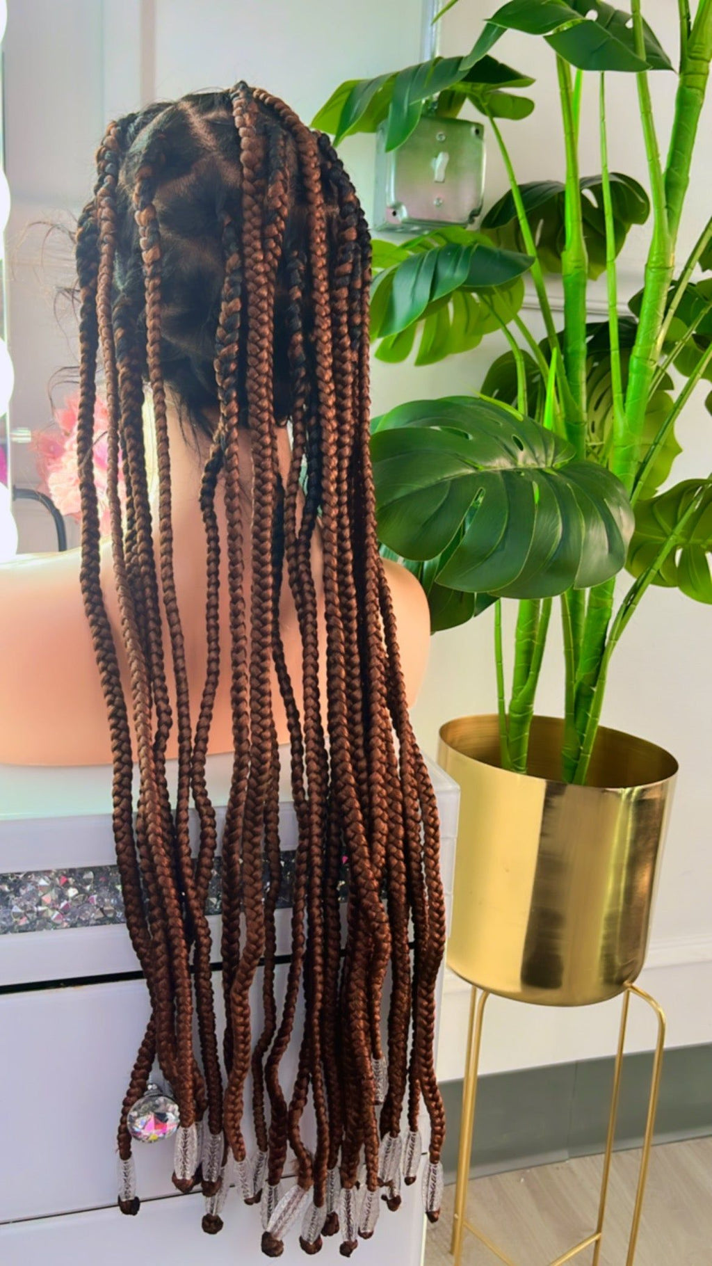 Jmkshair  - Jumbo Knotless braidswig-JMK Hair & Braided Wigs-