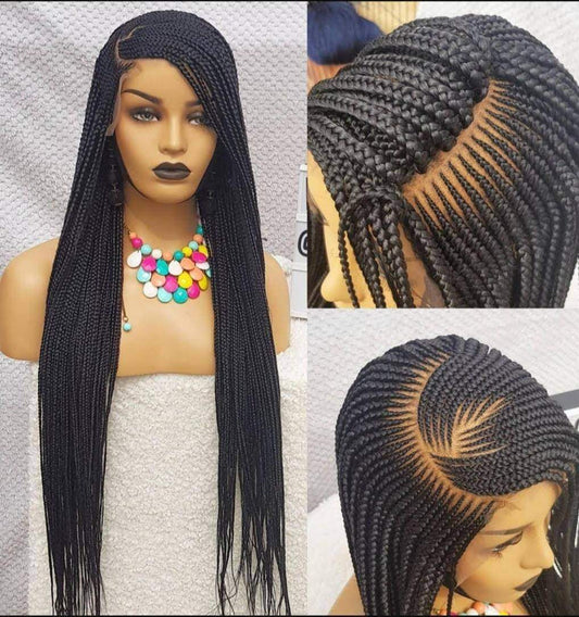 Army Green Twist Braided Wig in Benin City - Hair Beauty, Julie's