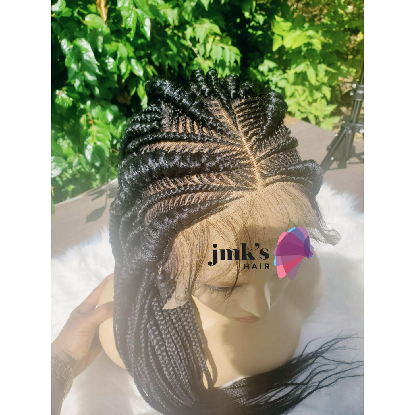 Jmkshair - Adaobi-JMKHAIR BRAIDEDWIGS-african braidedwigs,braided hair,braidedwig,Braidedwig with closure,braidedwig with frontal,braidedwigs,braidswig,cornrow wig,cornrowwigs,custom hand made wigs,frontal wigs,handmadewig