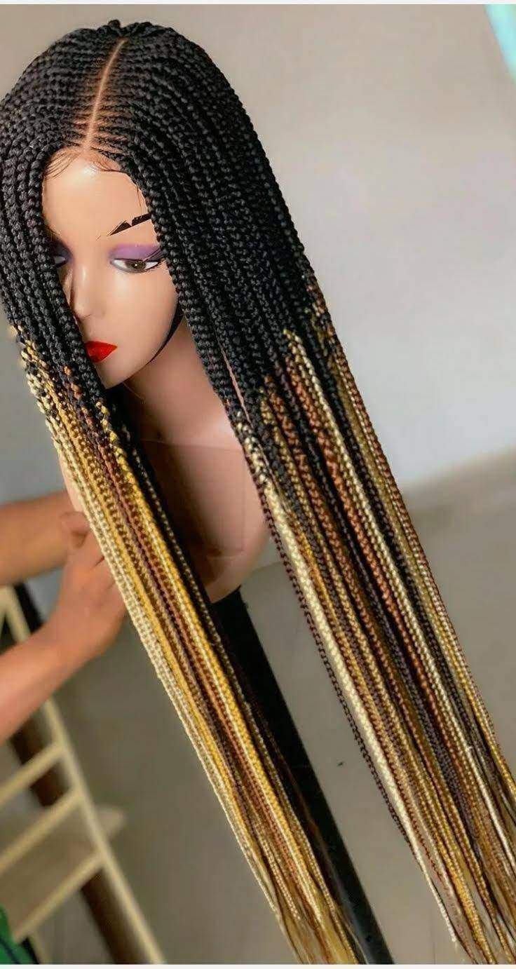 Cheap braided deals wigs